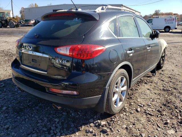 JNKAJ09F68M352477 - 2008 INFINITI EX35 BASE Սև լուսանկար 4