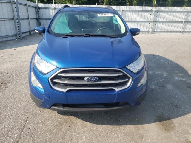 MAJ3P1TEXJC202453 - 2018 FORD ECOSPORT SE Azul foto 5