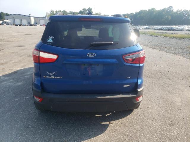 MAJ3P1TEXJC202453 - 2018 FORD ECOSPORT SE Azul foto 6