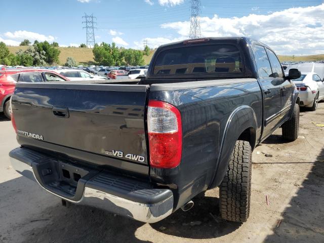 5TBDT44175S497614 - 2005 TOYOTA TUNDRA DOUBLE CAB SR5 BLACK photo 3