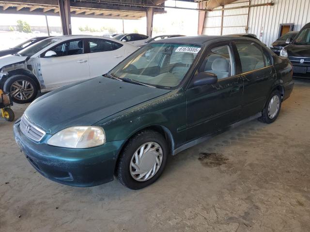 2HGEJ6612XH544254 - 1999 HONDA CIVIC BASE GREEN photo 1