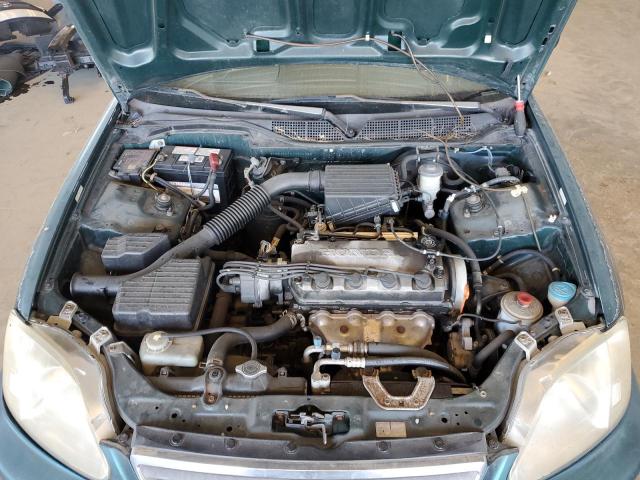 2HGEJ6612XH544254 - 1999 HONDA CIVIC BASE GREEN photo 11