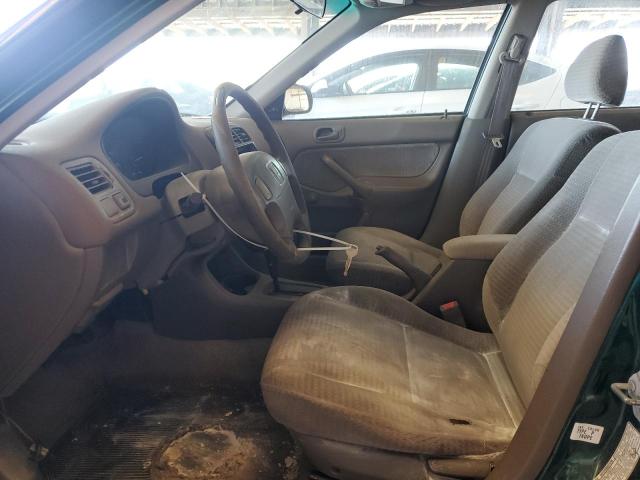 2HGEJ6612XH544254 - 1999 HONDA CIVIC BASE GREEN photo 7