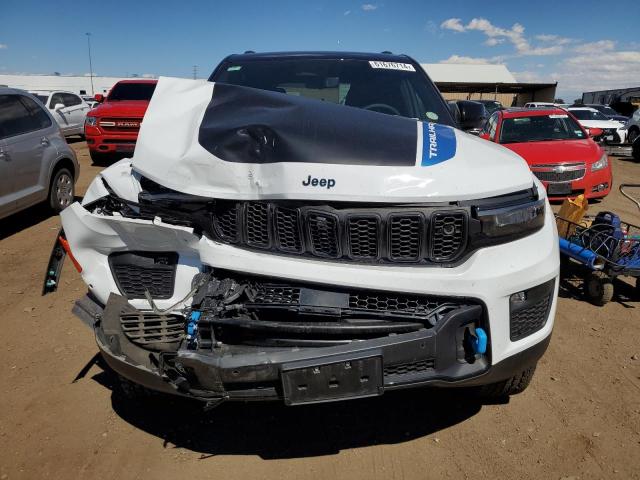 1C4RJYC68P8774530 - 2023 JEEP GRAND CHER TRAILHAWK 4XE WHITE photo 5