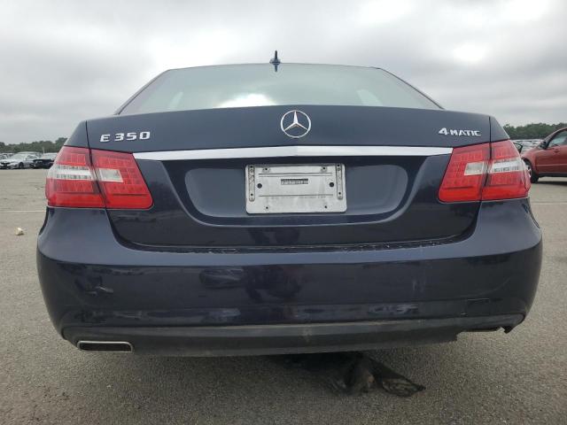 WDDHF8HB6AA138231 - 2010 MERCEDES-BENZ E 350 4MATIC BLUE photo 6