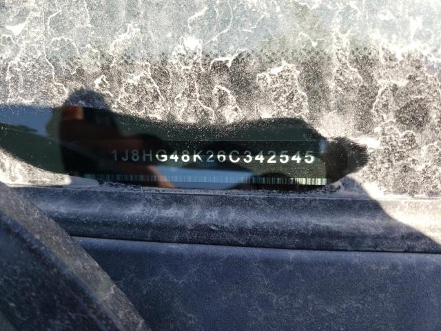 1J8HG48K26C342545 - 2006 JEEP COMMANDER 红色 照片 12