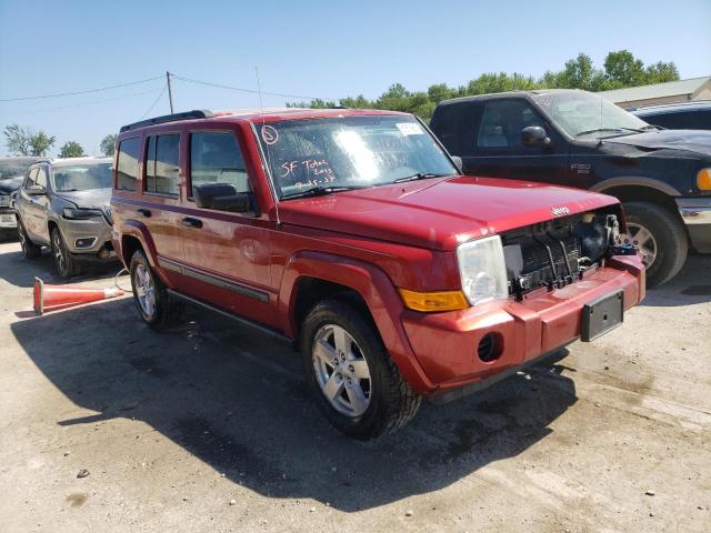 1J8HG48K26C342545 - 2006 JEEP COMMANDER RED photo 4