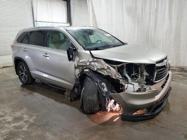 5TDJKRFH3GS259590 - 2016 TOYOTA HIGHLANDER XLE თაფლისფერი ფოტო 4