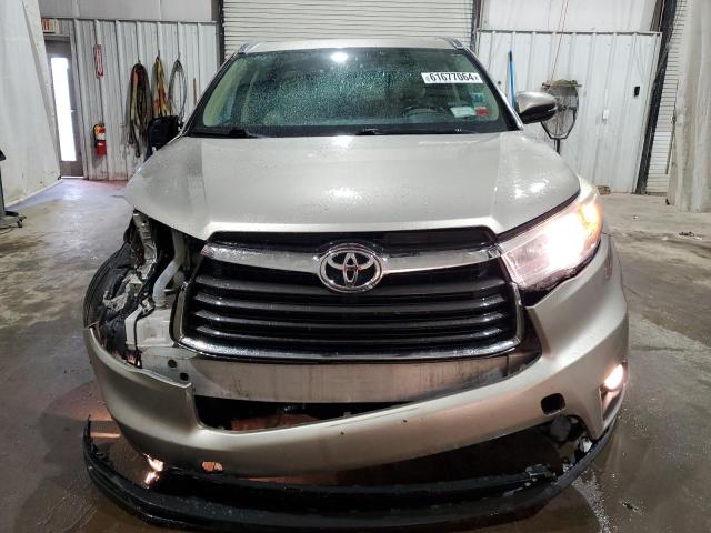 5TDJKRFH3GS259590 - 2016 TOYOTA HIGHLANDER XLE თაფლისფერი ფოტო 5