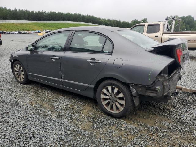 2HGFA16999H351373 - 2009 HONDA CIVIC EXL ნაცრისფერი ფოტო 2