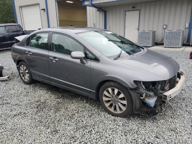 2HGFA16999H351373 - 2009 HONDA CIVIC EXL GRAY photo 4