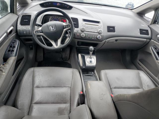 2HGFA16999H351373 - 2009 HONDA CIVIC EXL ნაცრისფერი ფოტო 8