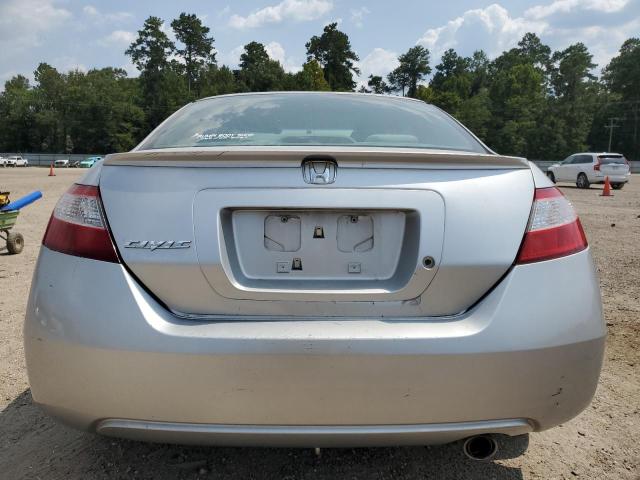 2HGFG12668H554925 - 2008 HONDA CIVIC LX SILVER photo 6