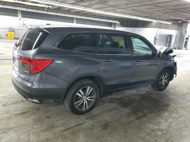 5FNYF6H5XGB122364 - 2016 HONDA PILOT EXL GRAY photo 3