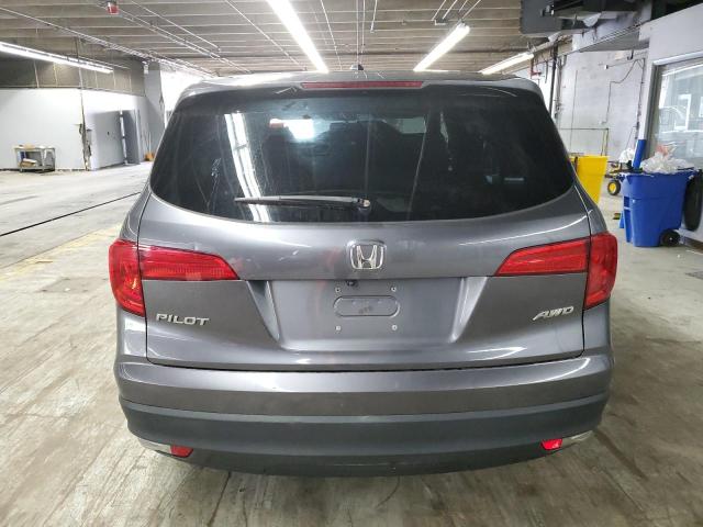 5FNYF6H5XGB122364 - 2016 HONDA PILOT EXL GRAY photo 6