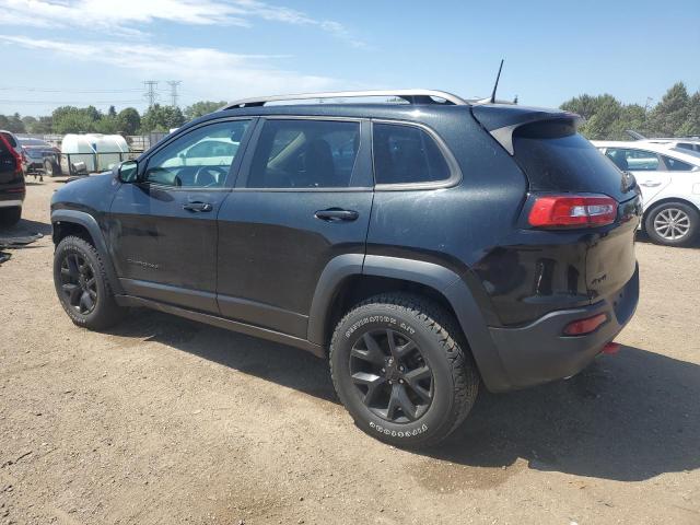 1C4PJMBS5GW179046 - 2016 JEEP CHEROKEE TRAILHAWK BLACK photo 2
