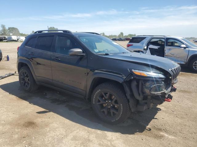 1C4PJMBS5GW179046 - 2016 JEEP CHEROKEE TRAILHAWK BLACK photo 4