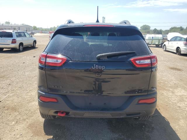 1C4PJMBS5GW179046 - 2016 JEEP CHEROKEE TRAILHAWK BLACK photo 6