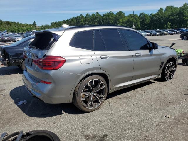 5YMTS0C04M9F52292 - 2021 BMW X3 M COMPETITION Silber Foto 3