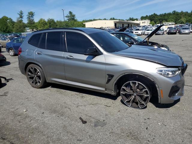 5YMTS0C04M9F52292 - 2021 BMW X3 M COMPETITION Silber Foto 4