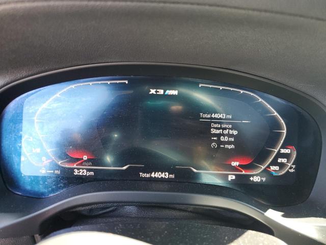 5YMTS0C04M9F52292 - 2021 BMW X3 M COMPETITION Silber Foto 9