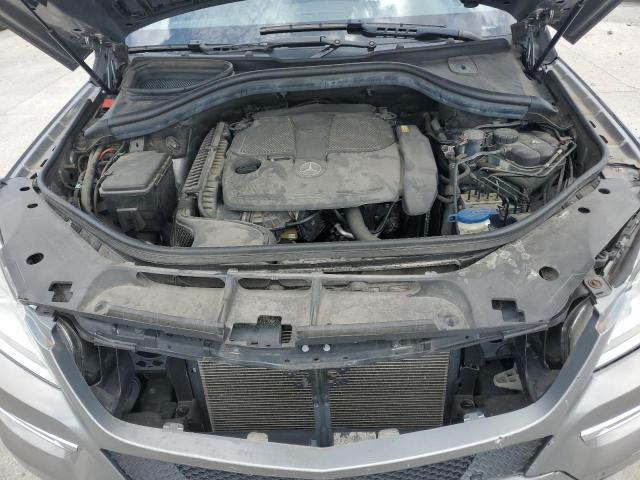 4JGDA5HB3DA210377 - 2013 MERCEDES-BENZ ML 350 4MATIC SILVER photo 12