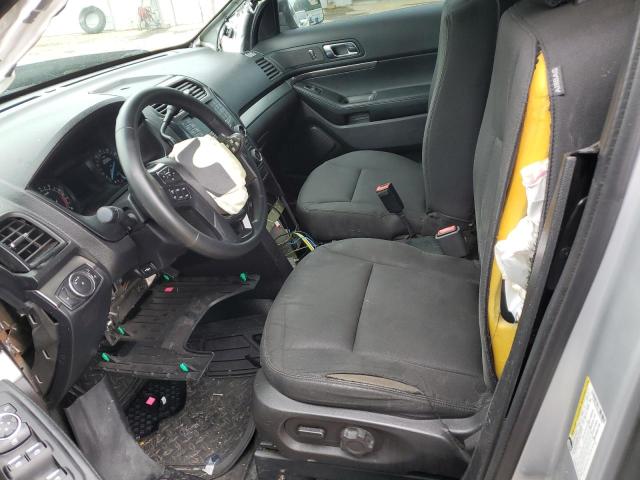 1FM5K8ARXHGC91097 - 2017 FORD EXPLORER POLICE INTERCEPTOR 银色 照片 7