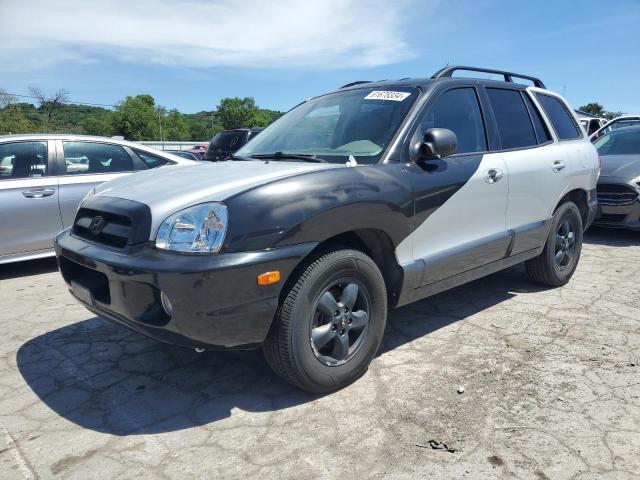 KM8SC13D86U101319 - 2006 HYUNDAI SANTA FE GLS SILVER photo 1