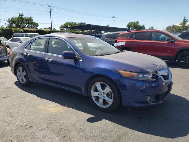 JH4CU2F60AC019493 - 2010 ACURA TSX BLUE photo 4