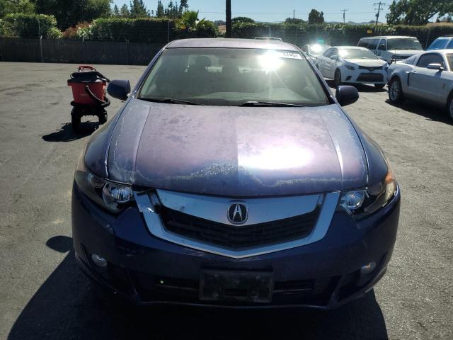 JH4CU2F60AC019493 - 2010 ACURA TSX BLUE photo 5