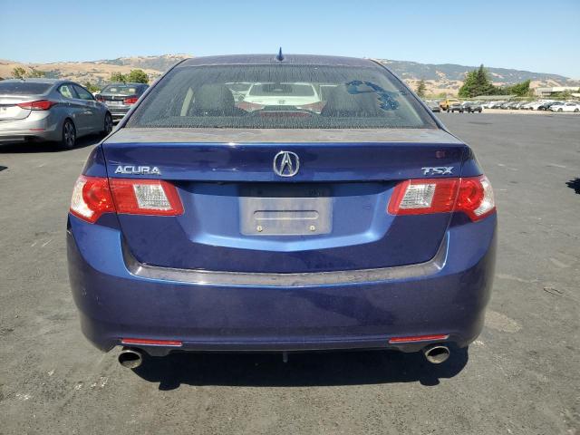 JH4CU2F60AC019493 - 2010 ACURA TSX BLUE photo 6