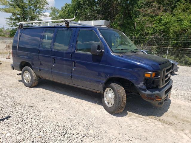 1FTSE3EL0CDB33689 - 2012 FORD ECONOLINE E350 SUPER DUTY VAN BLUE photo 4