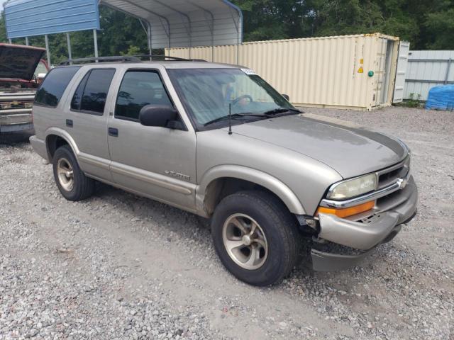 1GNCS13W42K146901 - 2002 CHEVROLET BLAZER BEIGE photo 4