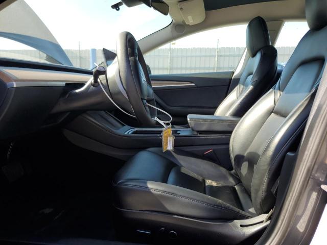 5YJ3E1EA5NF369712 - 2022 TESLA MODEL 3 灰色 照片 7