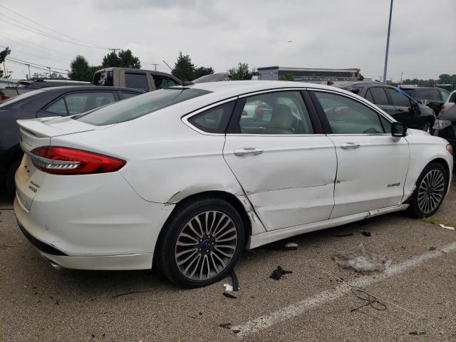 3FA6P0RU5JR247260 - 2018 FORD FUSION TITANIUM/PLATINUM HEV WHITE photo 3