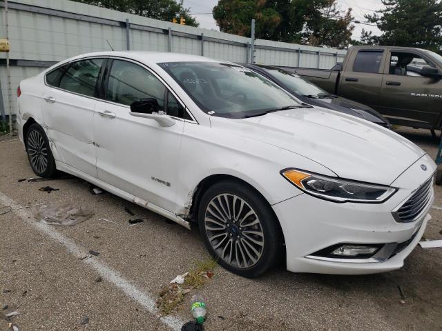 3FA6P0RU5JR247260 - 2018 FORD FUSION TITANIUM/PLATINUM HEV WHITE photo 4