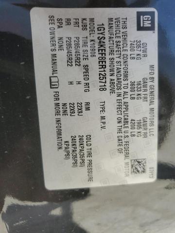 1GYS4KEF8ER125718 - 2014 CADILLAC ESCALADE ESV PLATINUM Қара фото 13