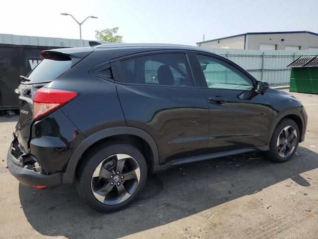 3CZRU6H79JM716095 - 2018 HONDA HR-V EXL BLACK photo 3