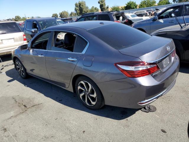 1HGCR2F85GA099061 - 2016 HONDA ACCORD EXL GRAY photo 2