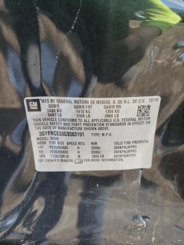3GYFNCE30GS563191 - 2016 CADILLAC SRX PERFORMANCE COLLECTION Сұр фото 12