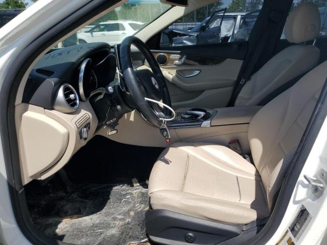 55SWF4KB4GU152887 - 2016 MERCEDES-BENZ C 300 4MATIC WHITE photo 7