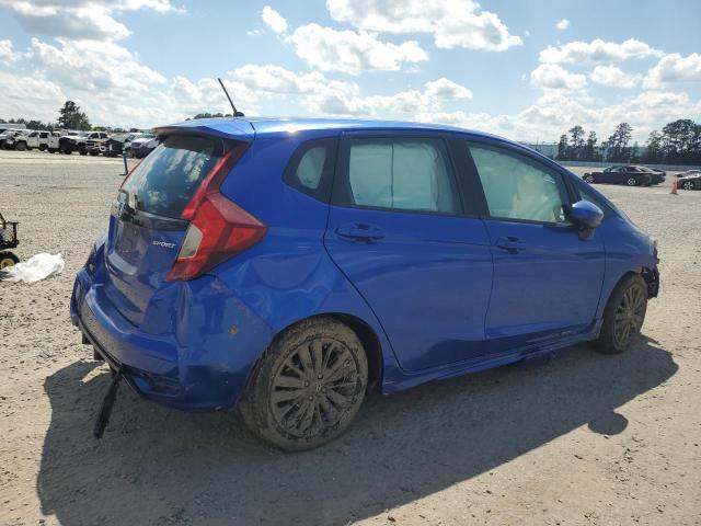 3HGGK5H67JM705912 - 2018 HONDA FIT SPORT Синий фото 3