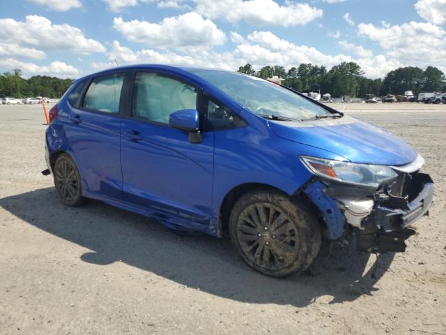 3HGGK5H67JM705912 - 2018 HONDA FIT SPORT Синий фото 4