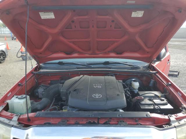 5TEJU62N65Z044032 - 2005 TOYOTA TACOMA DOUBLE CAB PRERUNNER RED photo 11