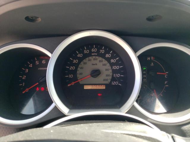 5TEJU62N65Z044032 - 2005 TOYOTA TACOMA DOUBLE CAB PRERUNNER RED photo 9