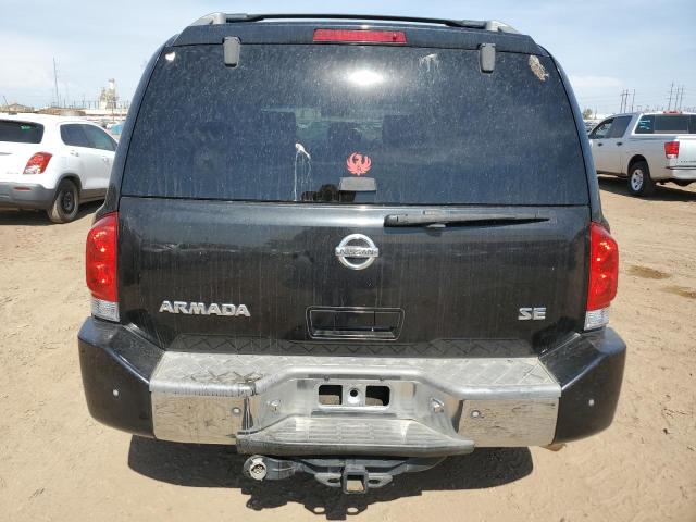 5N1AA08C37N718196 - 2007 NISSAN ARMADA SE BLACK photo 6