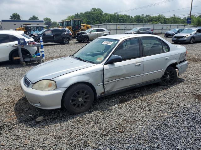 2HGEJ661XYH590884 - 2000 HONDA CIVIC BASE GRAY photo 1