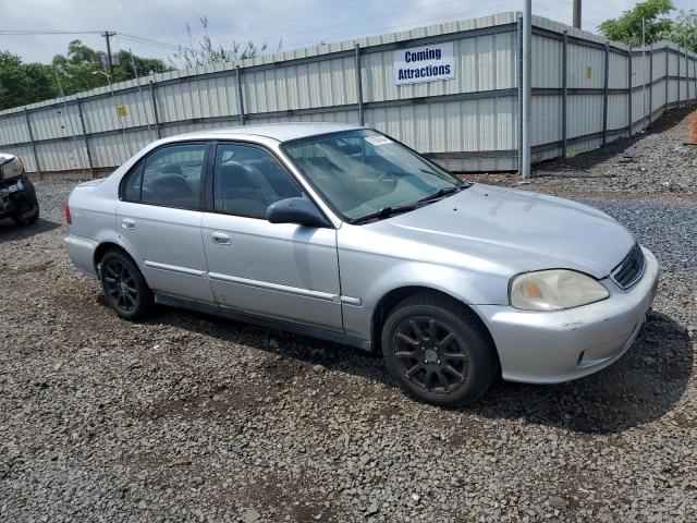 2HGEJ661XYH590884 - 2000 HONDA CIVIC BASE GRAY photo 4