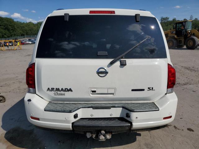 5N1BA0NDXBN610491 - 2011 NISSAN ARMADA SV WHITE photo 6