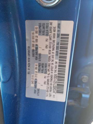 JM1DKBD71G0110824 - 2016 MAZDA CX-3 GRAND TOURING BLUE photo 14